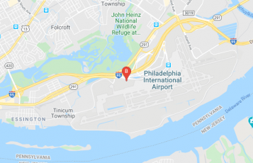 Hospitality Staff Inc location map: 1 International Plaza Dr, Philadelphia, PA 19153, USA, Philadelphia, Pennsylvania