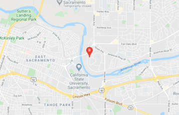 Arthritis Home Care: Roberts Douglas MD location map: 500 University Ave, Sacramento, CA 95825, USA, Sacramento, California